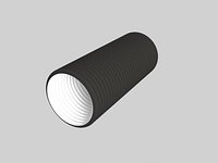 Corrugated pipes PLAST R-PE