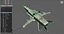 Низкополигональная бомбардировщик Су-24