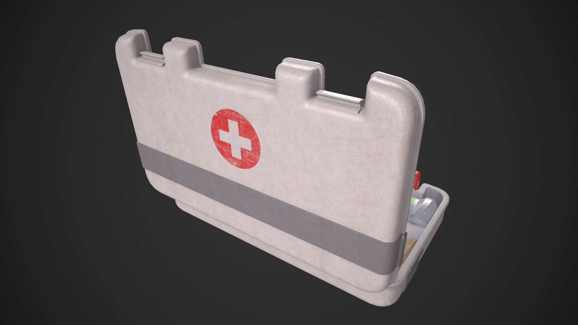 3D Medical First Aid Kit - TurboSquid 2101412