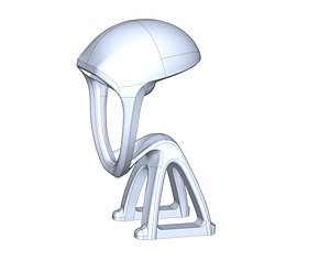 Unitree Humanoid H1 Robot Head Skull Modeled to Scale model