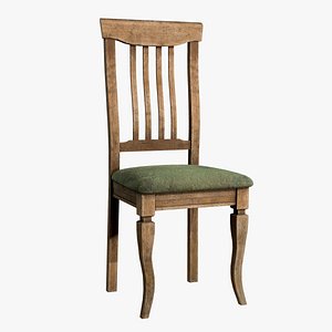 games old dirty chair 3D model