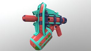 3D Hand Flame Gun Level 3