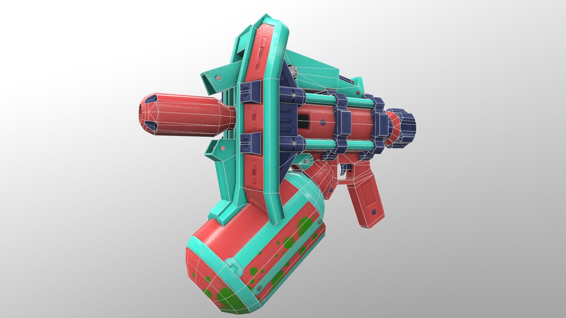 3D Hand Flame Gun Level 3 - TurboSquid 2191304