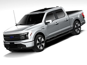 3D Ford F-150 Lightning 2022