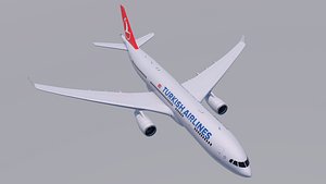 Airbus A330-200 3D Model