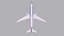Modello 3D Airbus A330-200