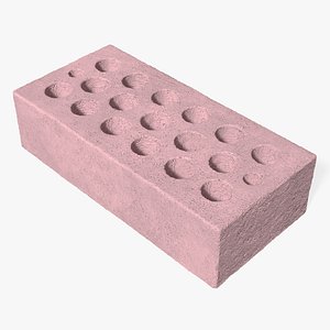 Perforated Calcium Silicate Block Red