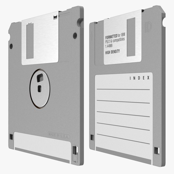 High Density Floppy Disk 3D TurboSquid 1772148