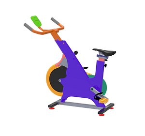 3D Exercise Bike model
