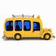 minibus bus toon 3ds