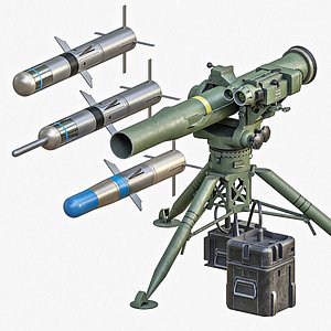 3D BGM 71 Tow launcher 