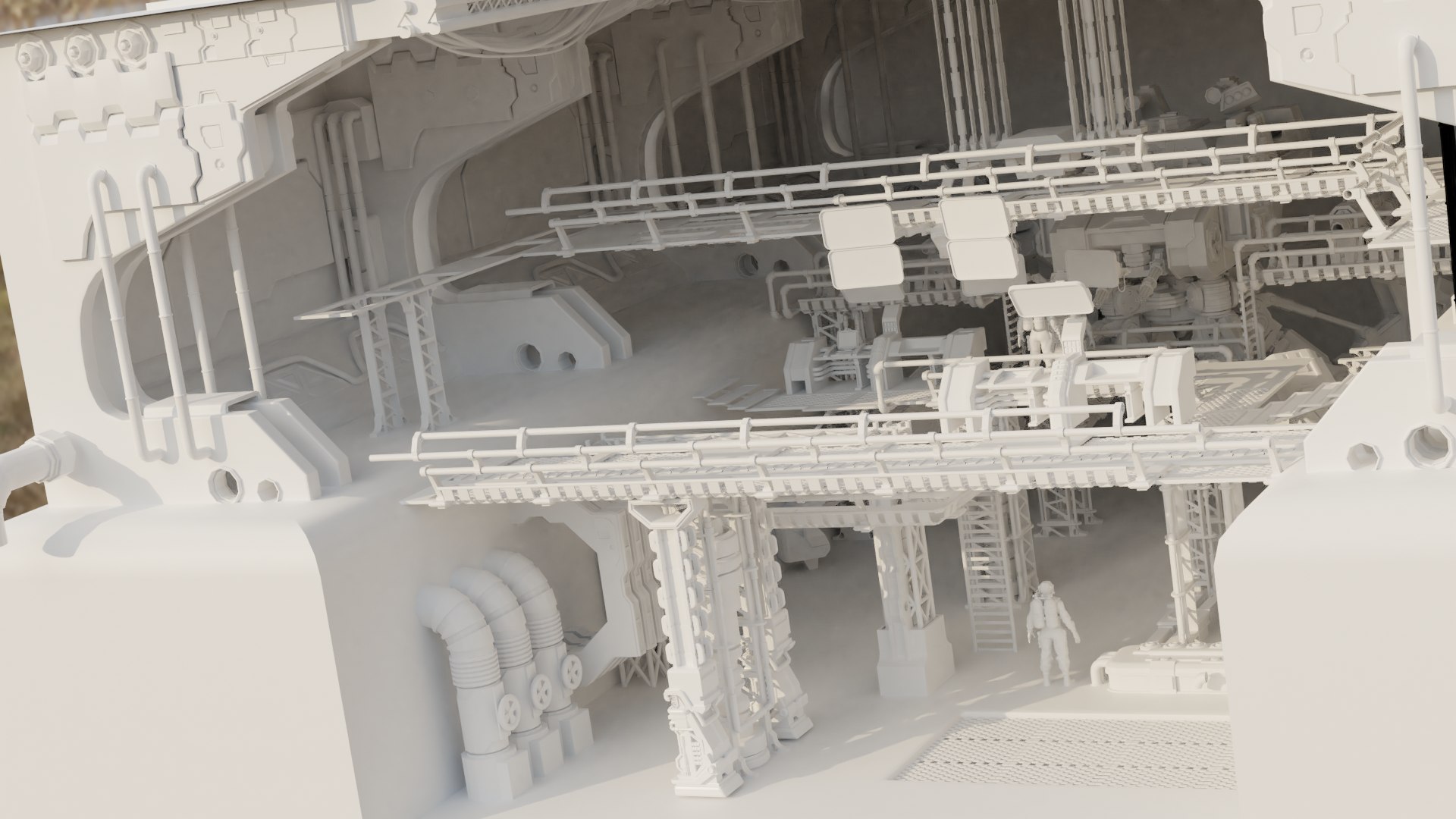 3D Interactive 3D Factory Workflow Simulation Model - TurboSquid 2344043