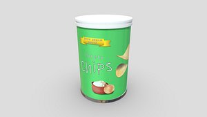 Potato Chips Tube 4