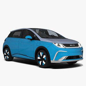 BYD Dolphin 2024 Electric Hatchback 3D model