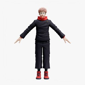 Yuji Itadori - Jujutsu Kaisen model