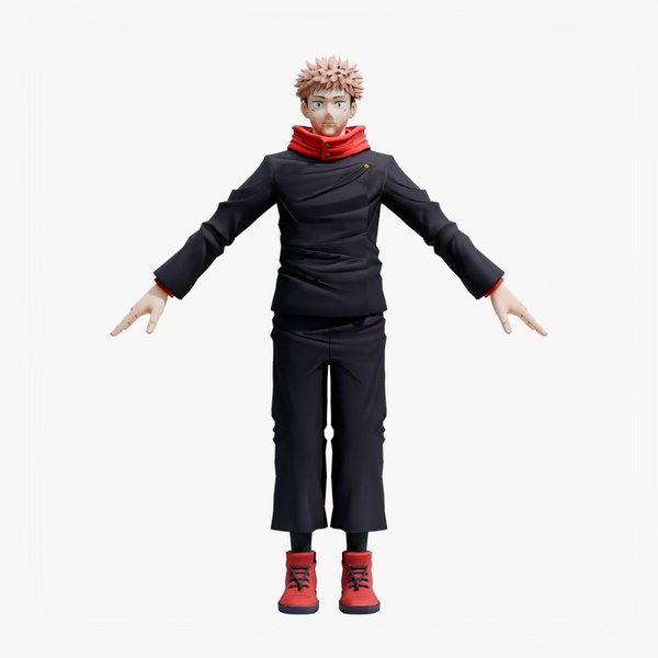 modèle 3D de Yuji Itadori - Jujutsu Kaisen - TurboSquid 2537329