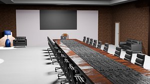Meeting room 3D model
