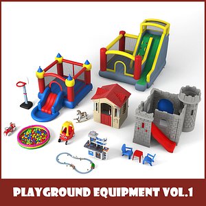 Playground Equipment Set Vol.1