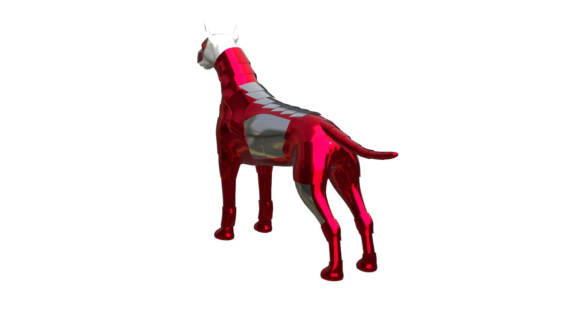 3D Dog Sci-fi Armor - TurboSquid 2153003