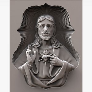 Jesus Christ Sculpture for CNC