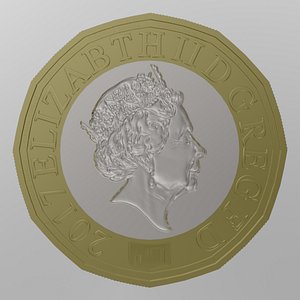 High Quality British 2017 Pound Coin