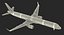 波音757-300内部座舱3D模型
