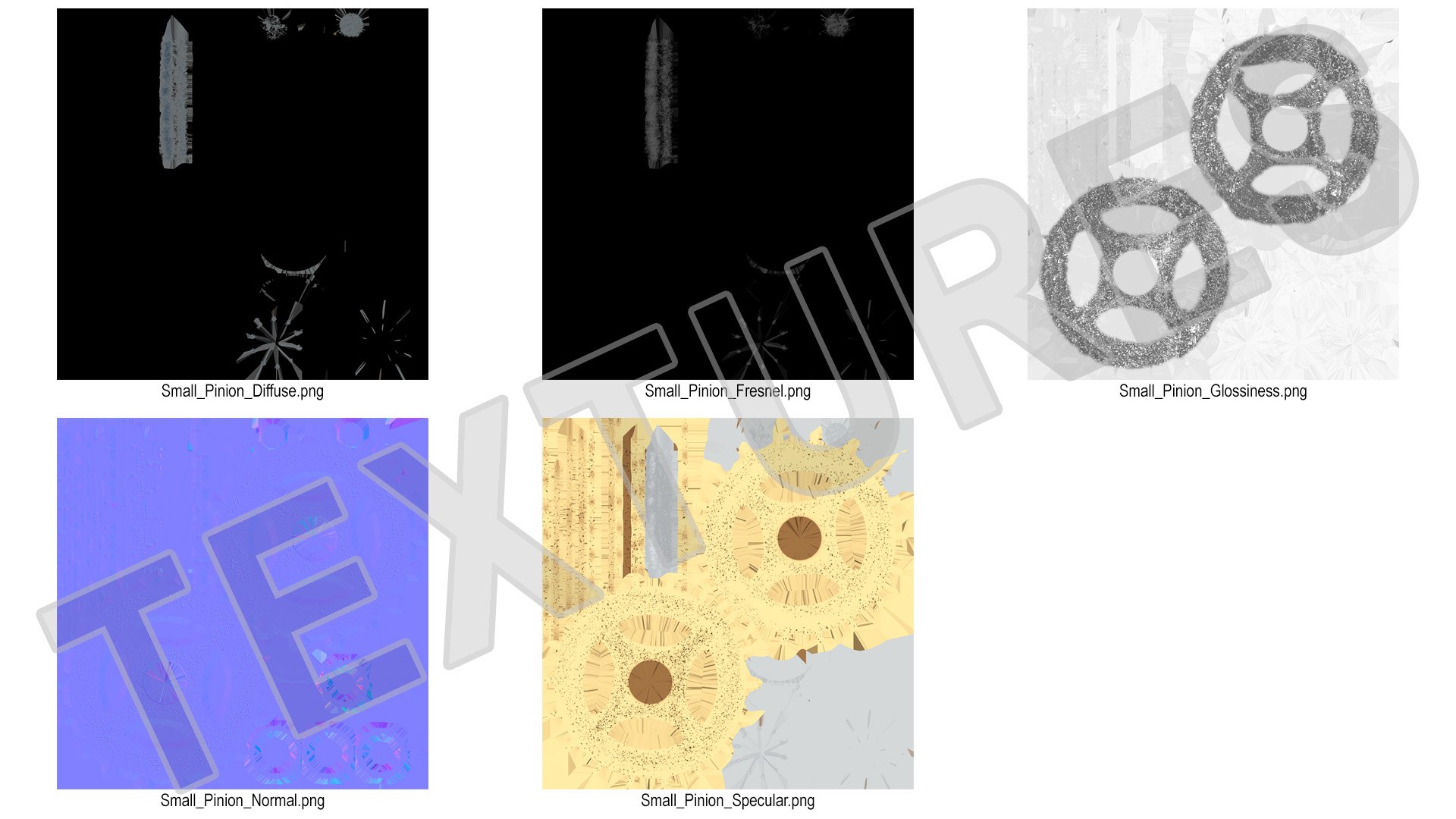 3D Small Pinion model - TurboSquid 2161339