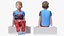 Sitting Child Boy Home Style
