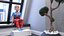 Sitting Child Boy Home Style