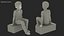 Sitting Child Boy Home Style