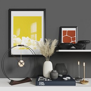 Decirative Set 1 13 pieces 3D model