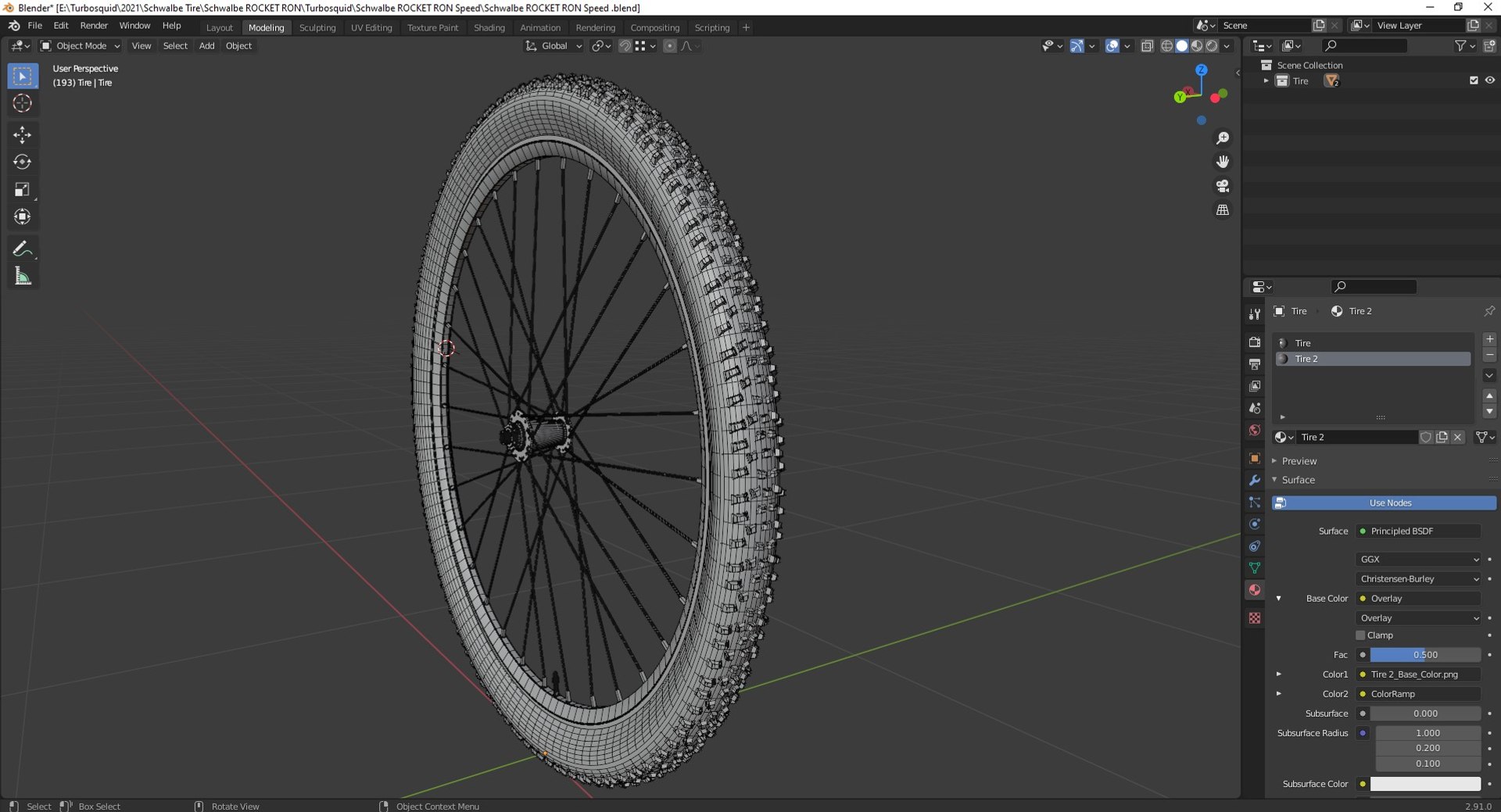 3D Schwalbe Tire Rocket Ron 29x2.25 57-622 Addix Speedgrip model https://p.turbosquid.com/ts-thumb/1m/DzWh4o/zP/screenshot_3/jpg/1637666745/1920x1080/fit_q87/00151dd73c77408627389c5bc41c6169f28f5d5d/screenshot_3.jpg