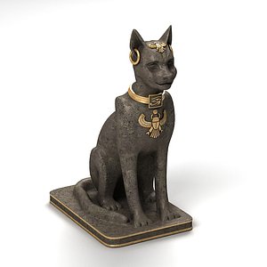 3d model statue ancient egypt