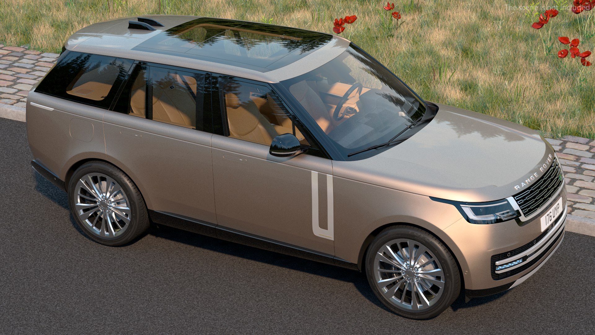 Range Rover 2022 Lights OFF 3D model - TurboSquid 1948173