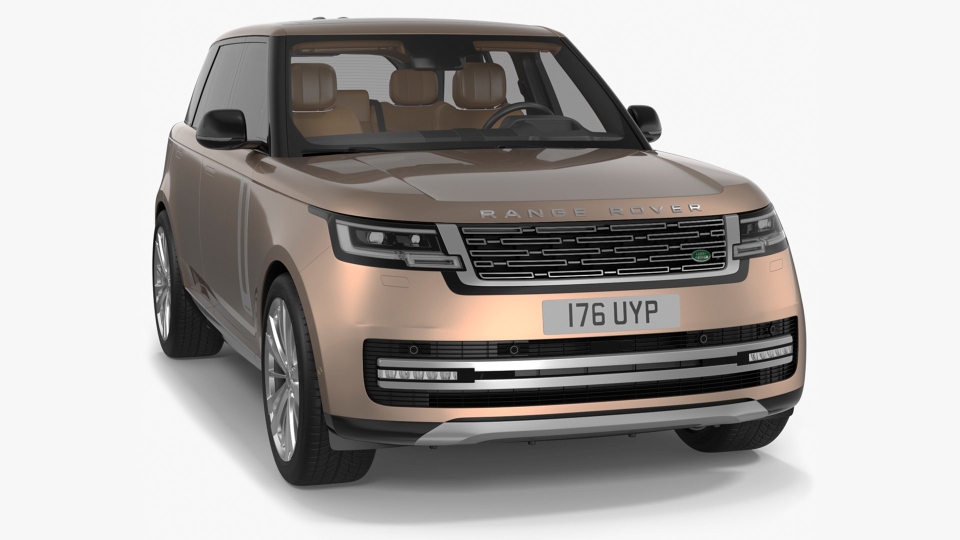 Range Rover 2022 Lights OFF 3D model preview