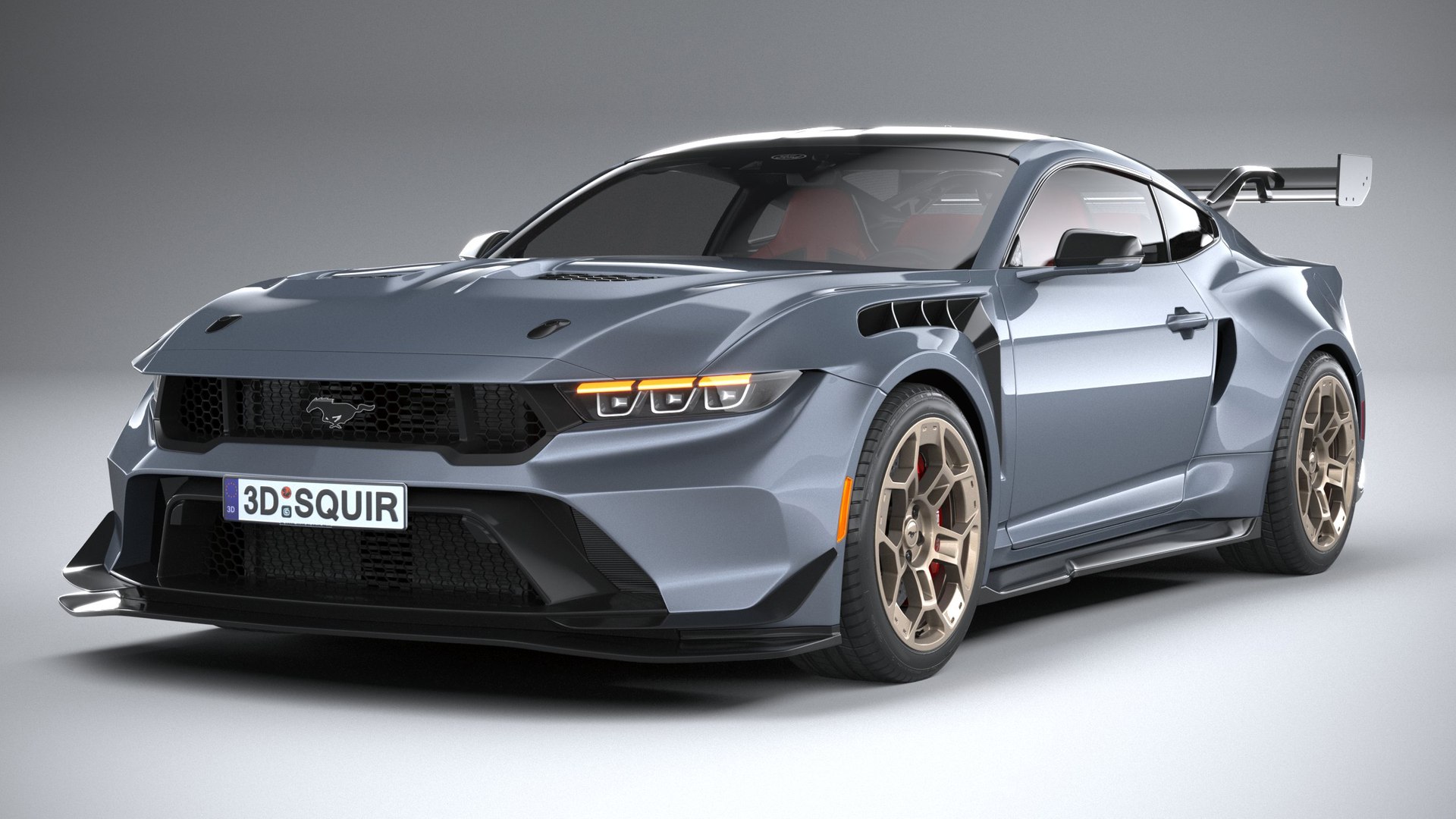 3D Ford Mustang GTD 2025 Model TurboSquid 2152226