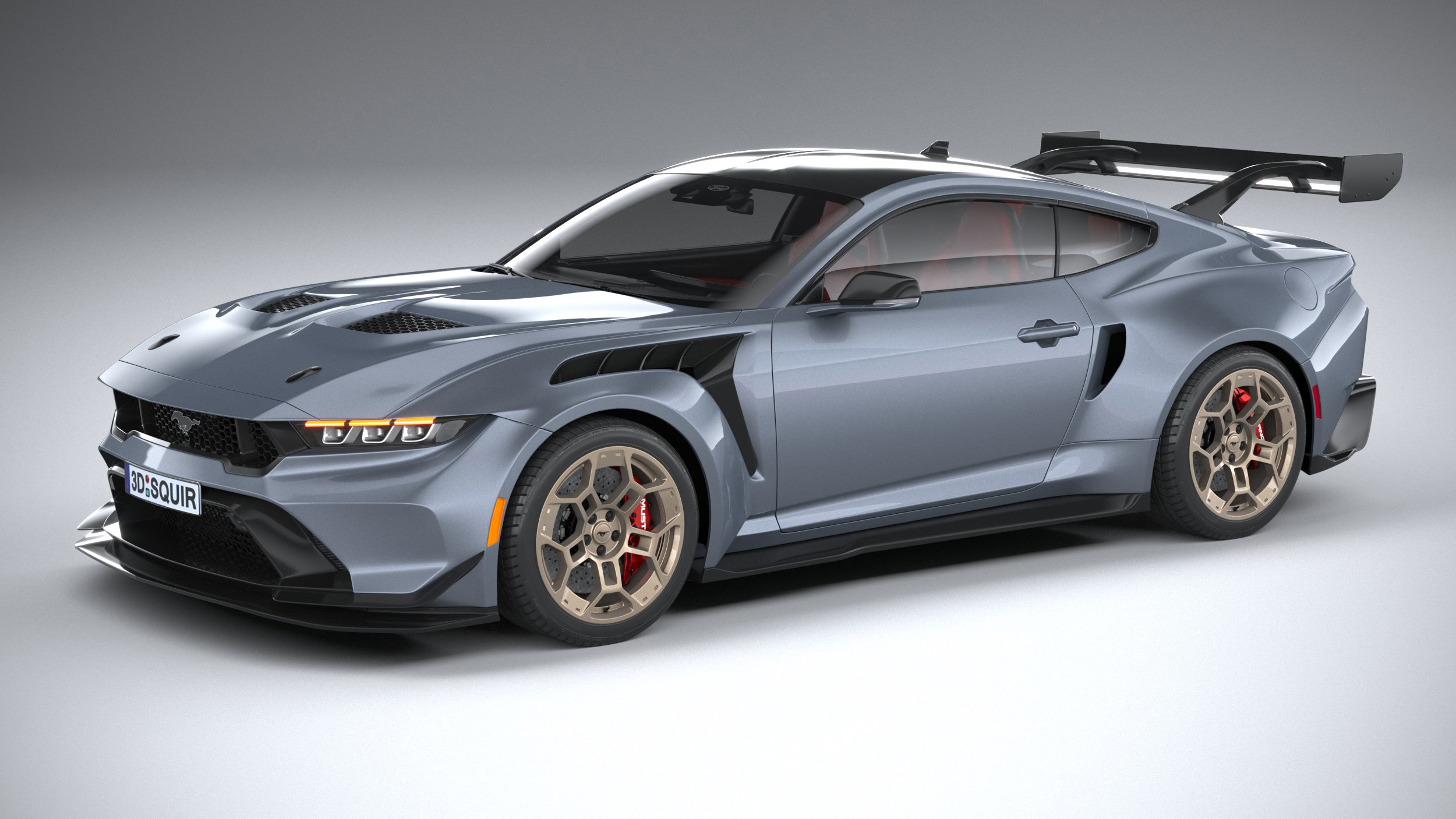modelo 3d Ford Mustang GTD 2025 - TurboSquid 2152226
