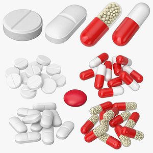 3D Pills Collection