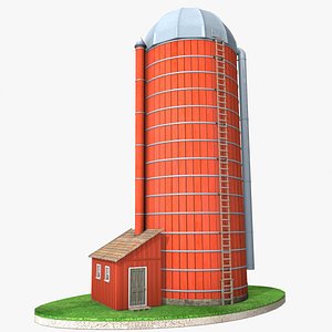 farm silo model