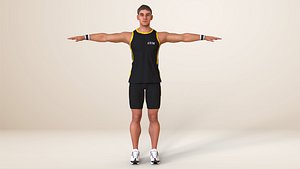 Gym Athlete Couple Pack 03