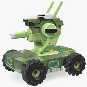 3D model mini tank drone