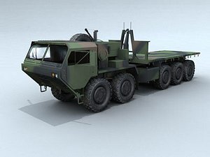 truck hemtt transport military 3d model