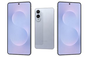 Samsung Galaxy S25 Edge Titanium Icyblue Low Poly