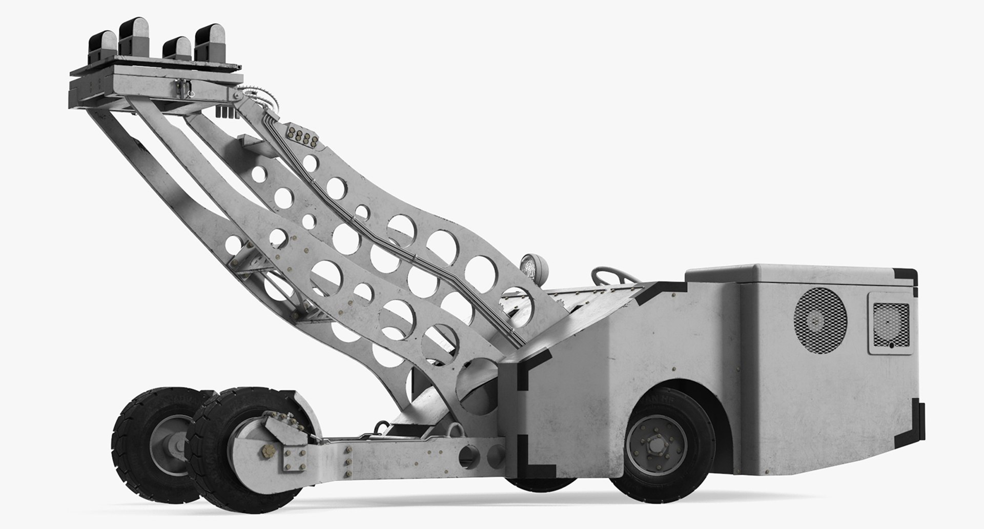 Ammunition Loading System Rigged for Maya 3D model preview