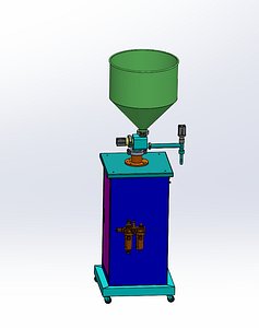 3D vertical filling machine