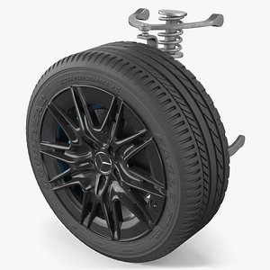 Mercedes Car Wheel Rim with Suspension