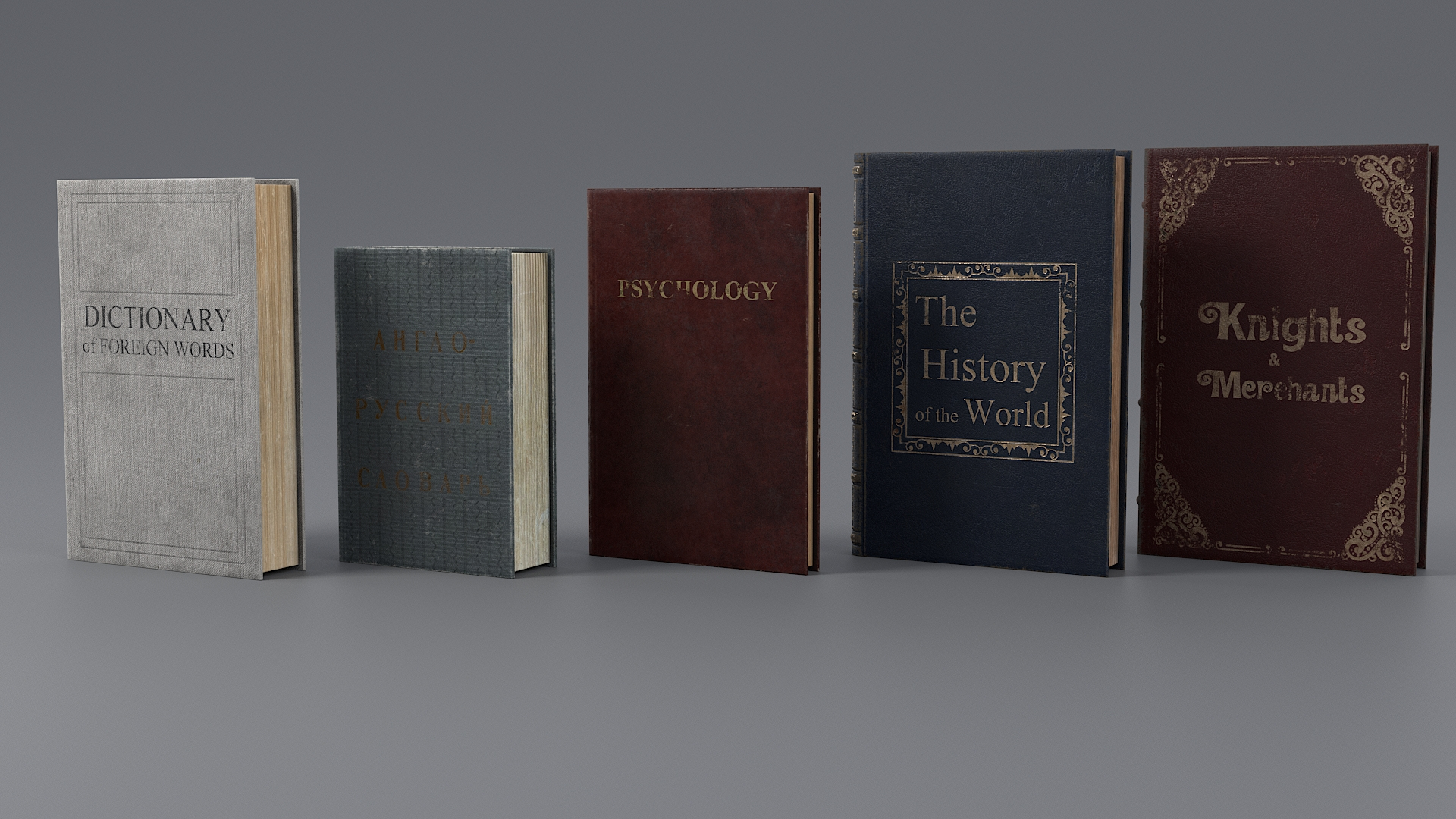 3D Old Books Collection PBR https://p.turbosquid.com/ts-thumb/1m/hatENS/jo/bookstbb/jpg/1678104761/1920x1080/turn_fit_q99/aac1585be3dd4339a080120241c15d79173bc971/bookstbb-1.jpg