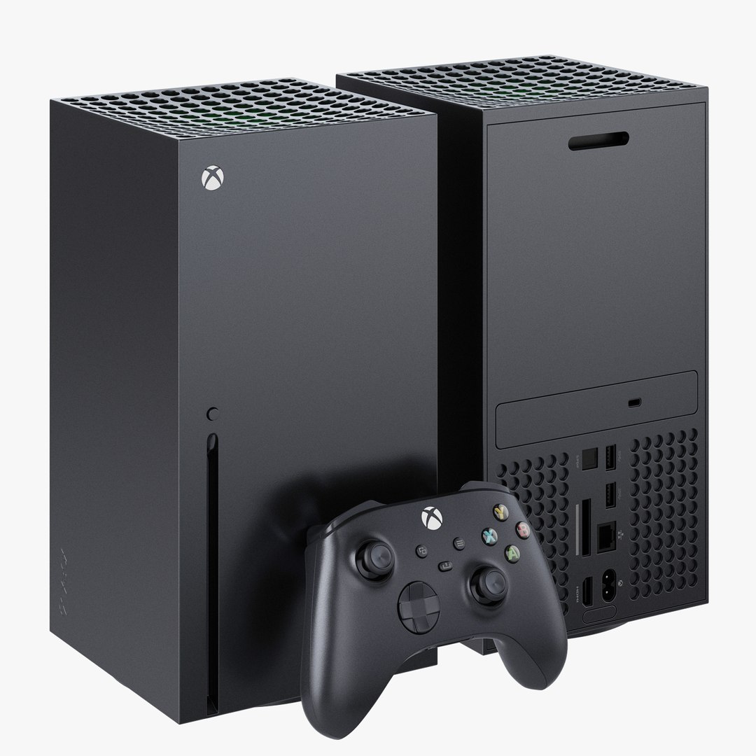 Xbox series x console 3D model - TurboSquid 1486932