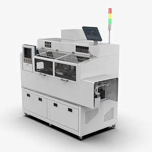 3D Automatic Multi Station FOG Pressing Machine model