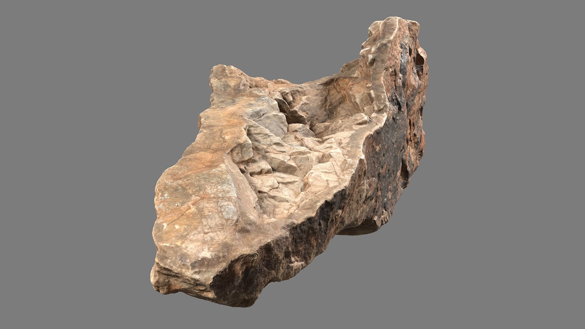 Essential 3D Scanned Rock 18 Model - TurboSquid 2064220